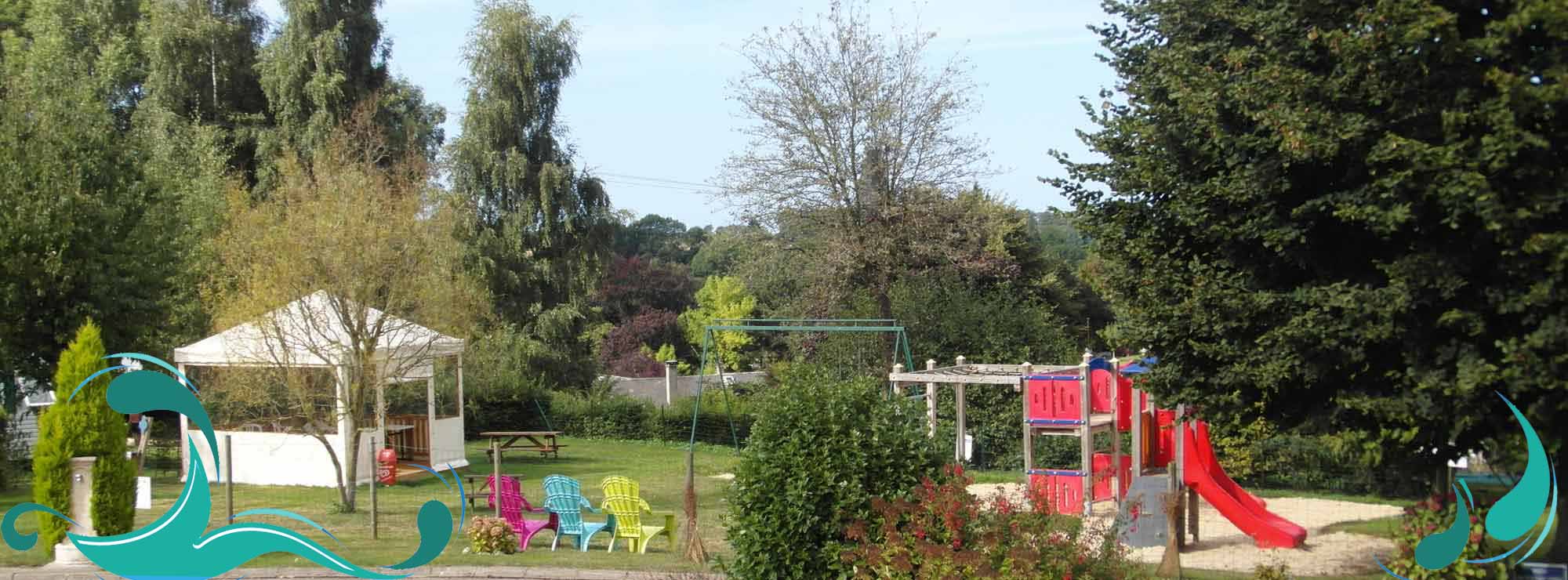 camping veules les roses